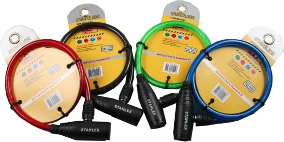 Actual product image Stahlex Cable lock /Bicycle lock
