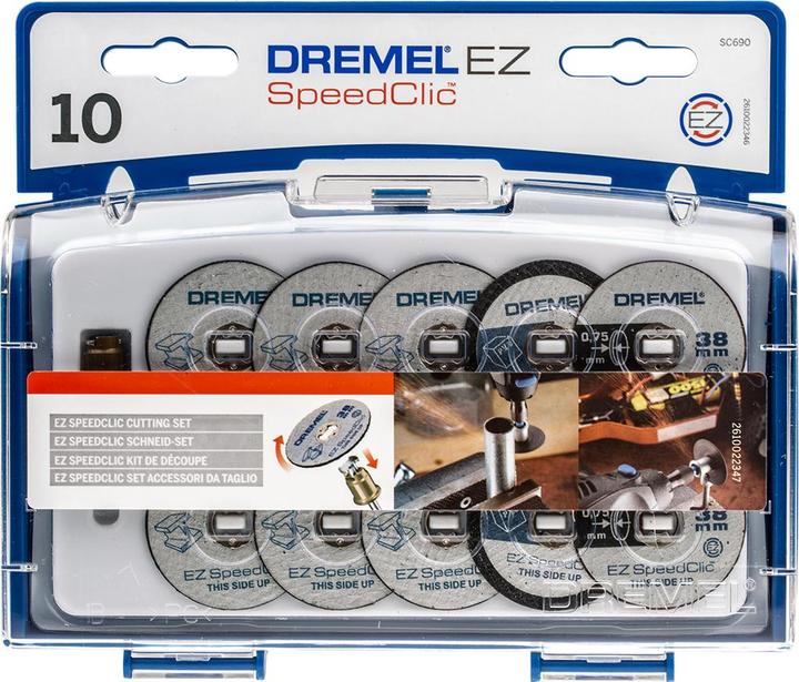Actual product image Dremel SC690 SpeedClic cutting set