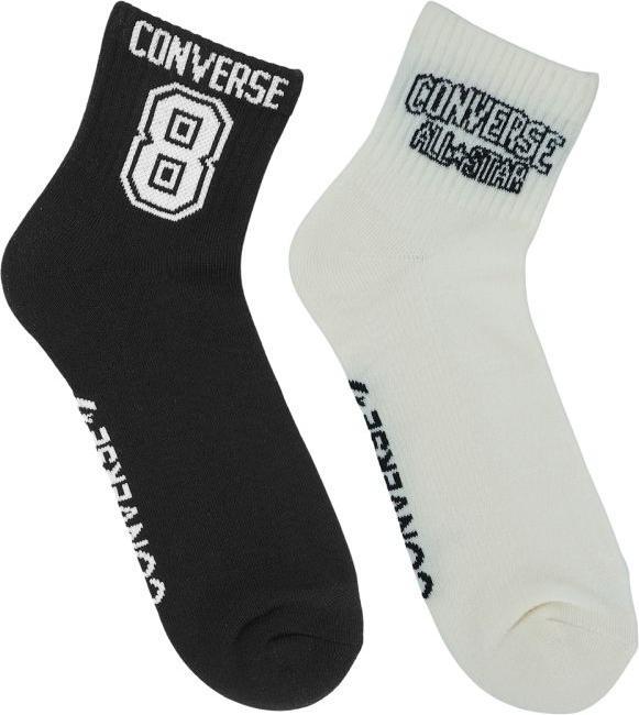 Produktbild Converse 2er-Pack schwarze Socken (2er Pack, 43 - 46)