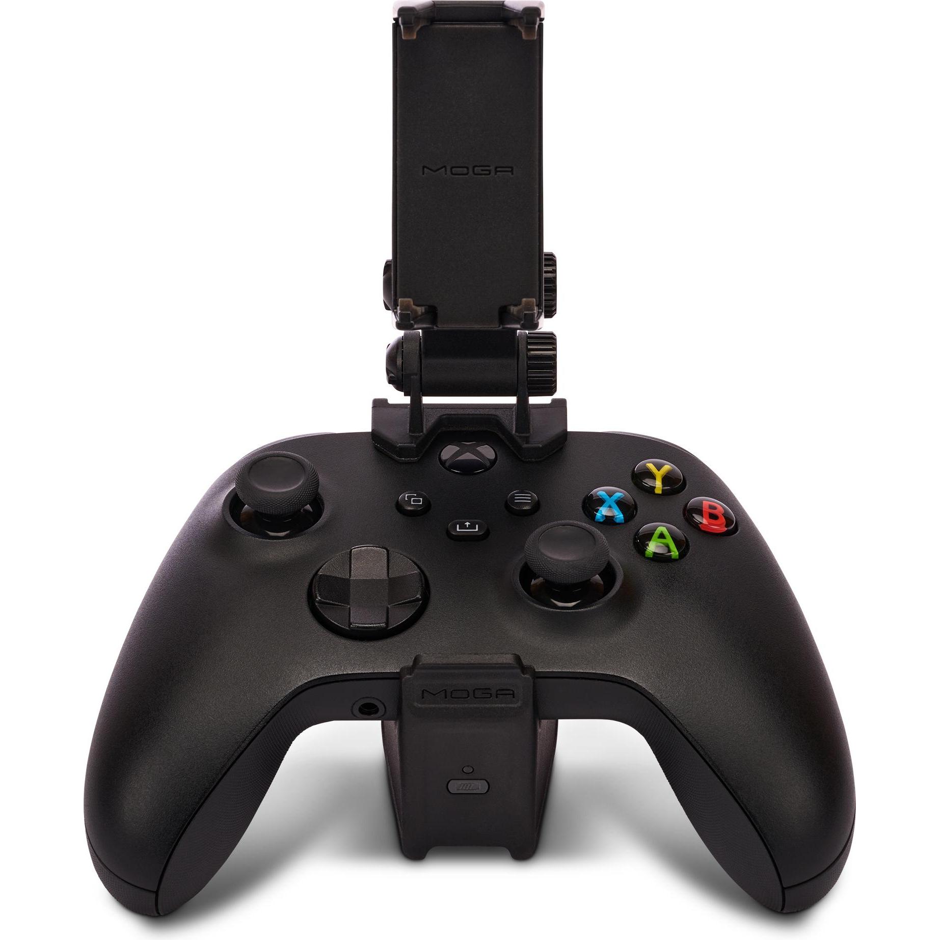 Thumbnail - PowerA MOGA-Gaming-Clip Play & Charge für kabellose Xbox-Controller (Xbox Series X), Gaming Controller Zubehör, Schwarz