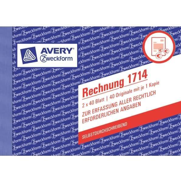 Avery Rechnung (40 x) (1714)