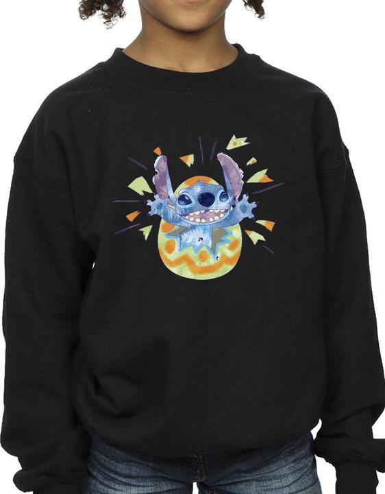 Actual product image Disney Girls Lilo & Stitch Cracking Egg Sweatshirt (152, 158)