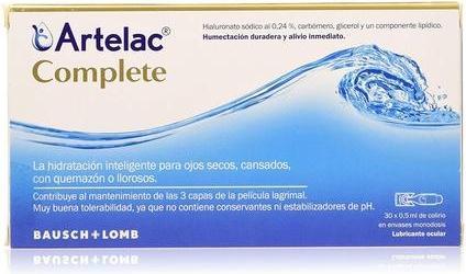 Produktbild Bausch Artelac Complete 30 Monodose (Augenpflege Fluid, 30 ml)