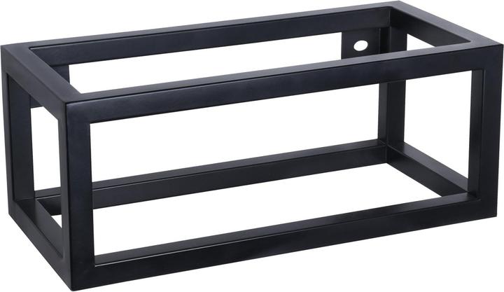 Produktbild Differnz Ravo Fonteinset - Wasbak Keramiek - Wit - Gebogen Kraan - Mat Zwart - Standaard Greep - 38.5 x 18.5 (185 mm, 385 mm)