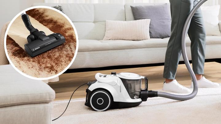 Actual product image Bosch Hausgeräte BGC41XALL GS41 Series / 6 white