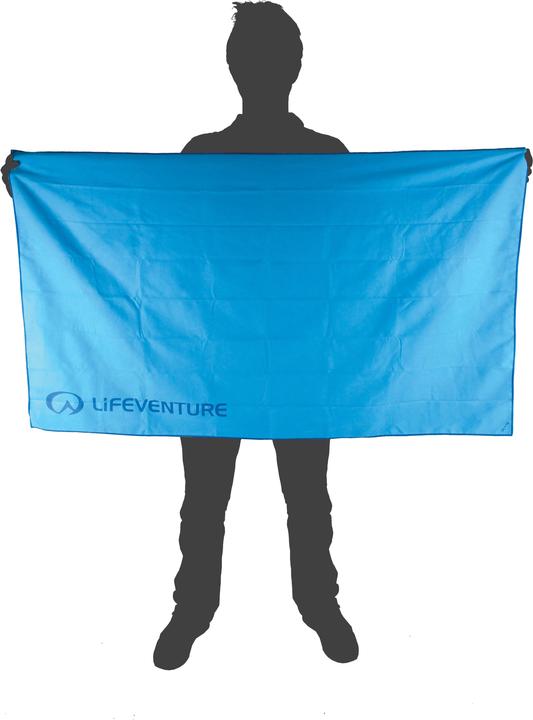 Actual product image Lifeventure SoftFibre Advance Trek Towel, Blue, Extra Large