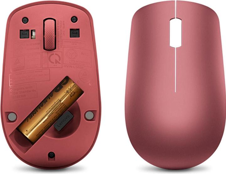 Actual product image Lenovo Wireless mouse 530, Cherry red (Wireless)