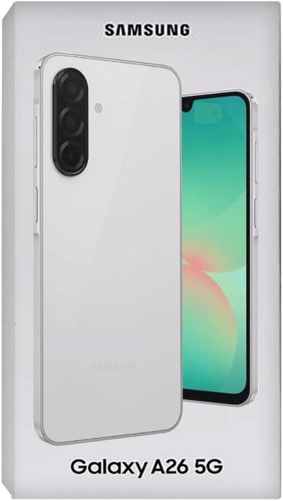 Actual product image Samsung Galaxy A26 (256 GB, White, 6.70", Dual SIM, 5G)