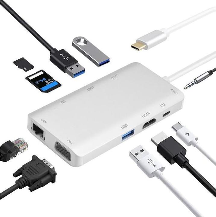 Produktbild Helos Premium (USB-C, 19 Ports)