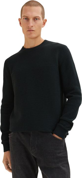 Produktbild Tom Tailor Pullover Basic Structured Knit Pullover Strickpullover (3XL)