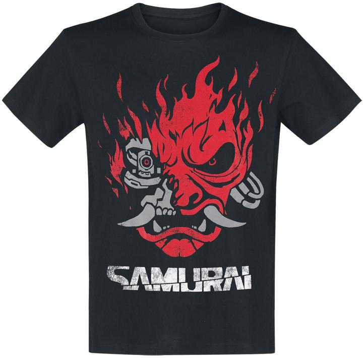Immagine prodotto Difuzed Maglietta Cyberpunk 2077 Samurai Bandmerch taglia XL (XL)