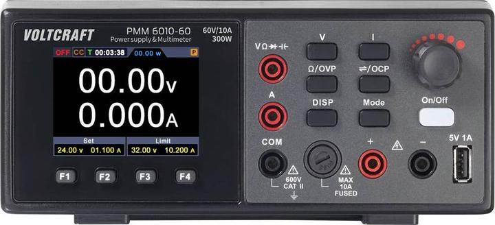Produktbild Voltcraft PMM 6010-60 Multimeter und Netzgerät digital CAT II 600 V Anzeige (C (CAT II 600V)