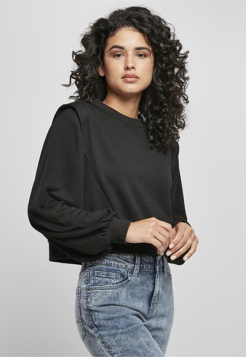 Produktbild Urban Classics Ladies Padded Shoulder Modal Terry Crewneck (4XL)