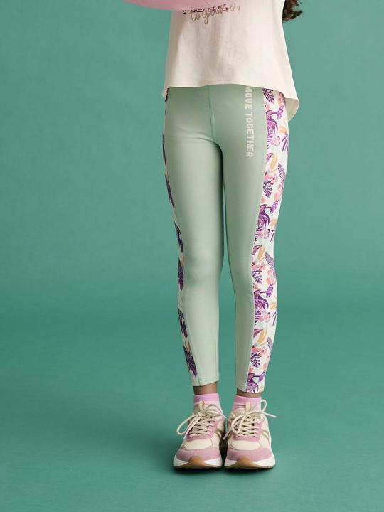 Immagine prodotto Vertbaudet Mädchen Sport-Tights mit Print-Streifen an der Seite (110)