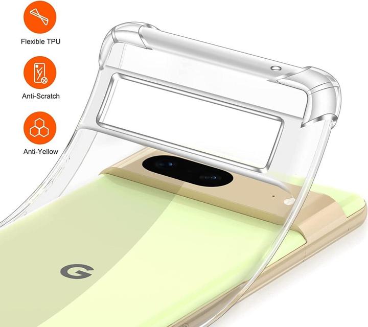 Produktbild Screenguard Crystal Soft Airbag Bumper Case (Google Pixel 7)