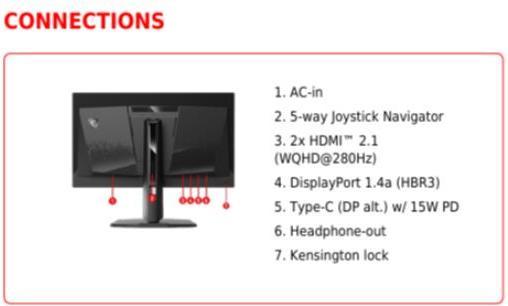 Produktbild MSI MAG 271QP QD-OLED X28 (2560 x 1440 Pixel, 26.50")