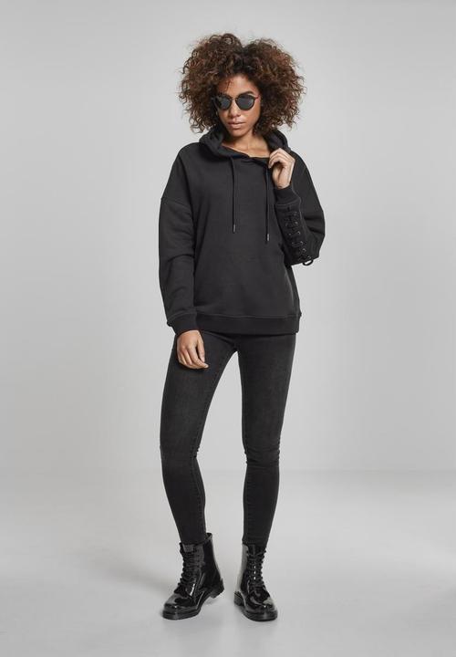 Image du produit Urban Classics Ladies Laced-Up Hoody (XS)