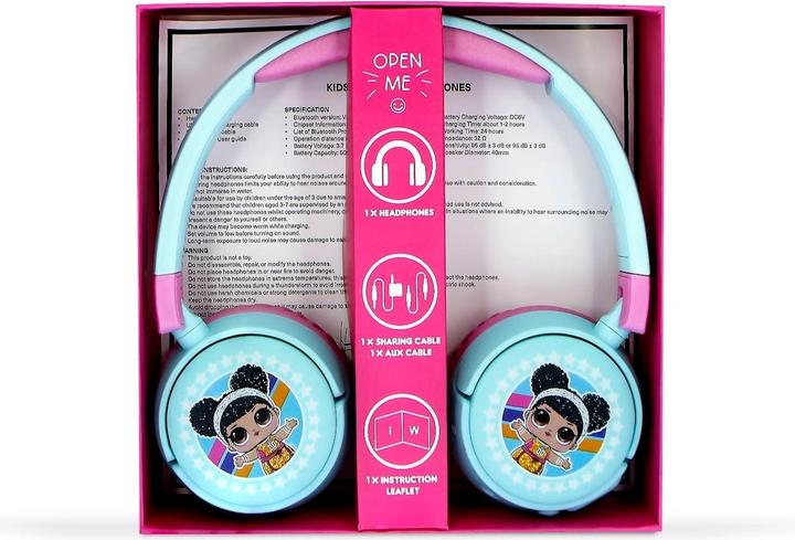 Image du produit OTL Casque Bluetooth avec contrôle parental - LOL Suprise (LOL979)