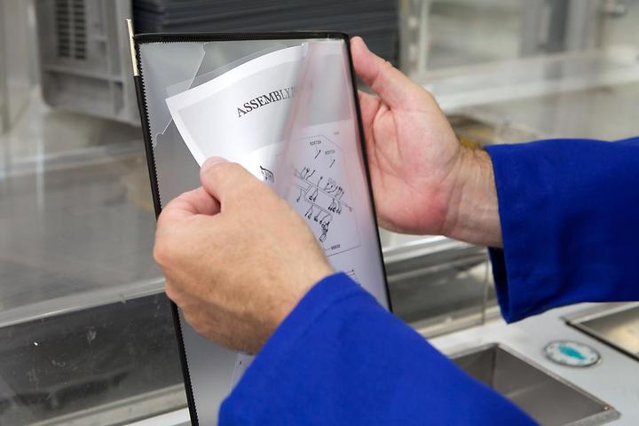 Produktbild Tarifold Wandelement A4 10Tafel magn.