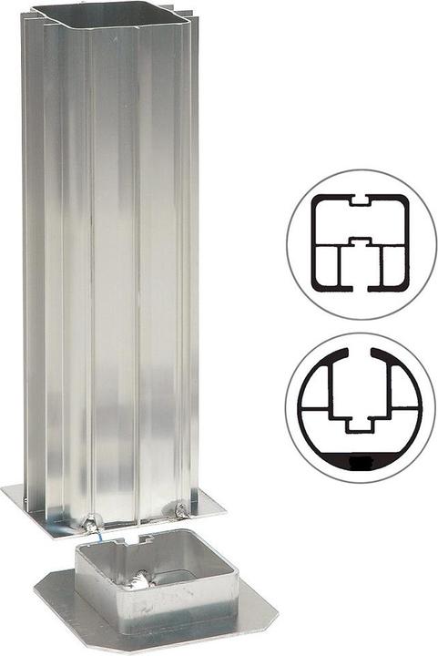 Produktbild Sport-Thieme Bodenhülse für Pfosten 80x80 mm und ø 83 mm