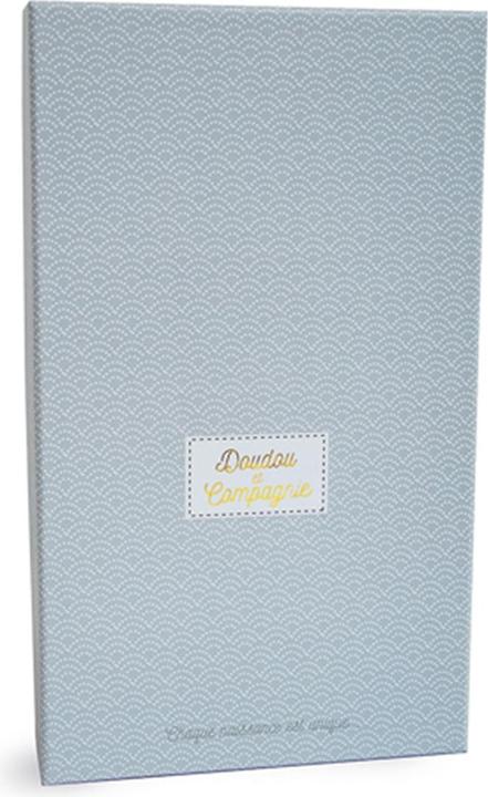 Actual product image Doudou et Compagnie Plush bunny in gift box
