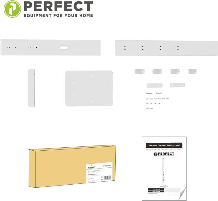 Actual product image Foho Staubsaugerständer PHD-D200W für Dyson Staubsauger