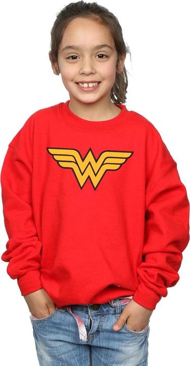 Produktbild Wonder Woman Logo Sweatshirt Mädchen (140, 146)