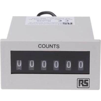 Rs Pro, Energiemessgerät, Electromech Impulse Counter 56x26mm 24V