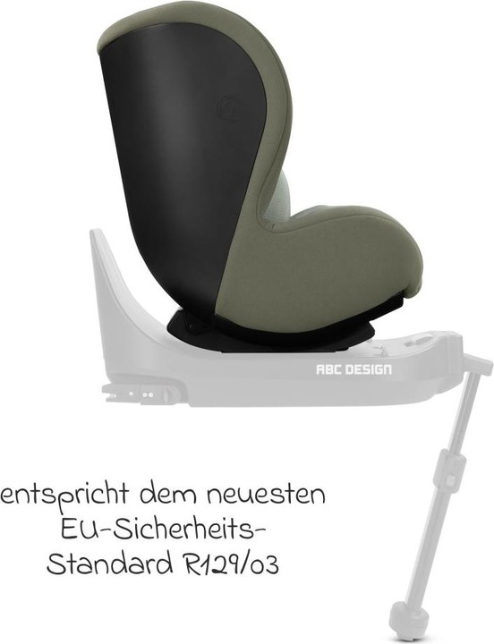 Produktbild ABC Design Reboarder-Kindersitz Lily i-Size ab Geburt (Reboarder, ECE R129/i-Size Norm)