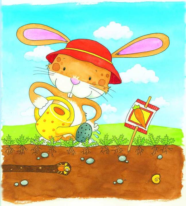 Produktbild Goki Holz Puzzle-Gemüsegarten (53 Teile)