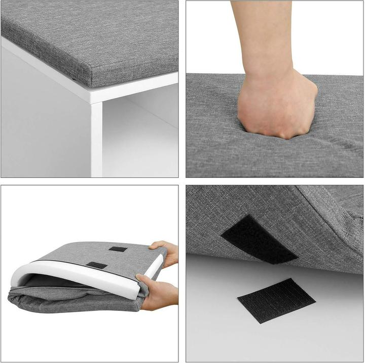 Actual product image Vasagle Shoe bench (104 x 30.50 x 48 cm)
