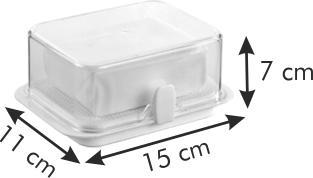 Produktbild Tescoma Butterdose Kühlschrankdose PURITY, gesunder Kunststoff