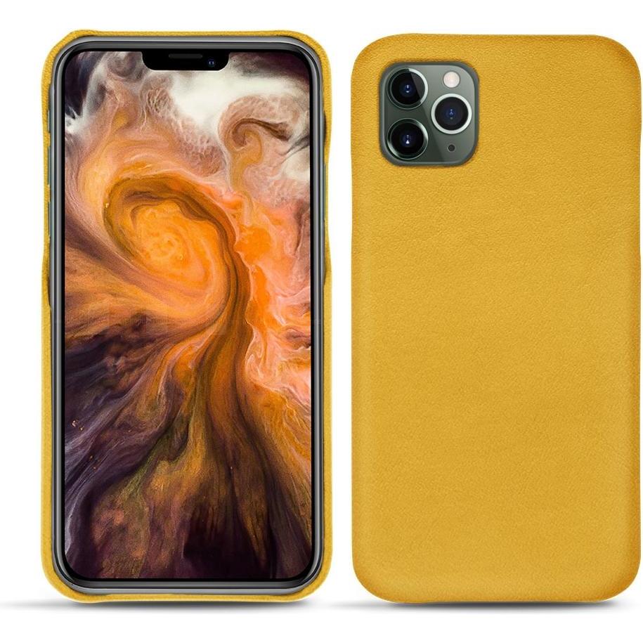 Thumbnail - Noreve Lederschutzhülle (Apple iPhone 11 Pro Max), Smartphone Hülle, Orange