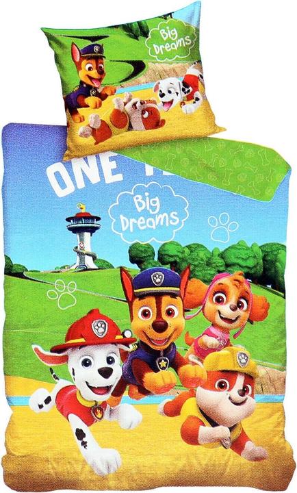 Carbotex Paw Patrol - Bettwäsche 135x200 + 80x80 cm