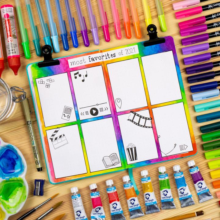 Actual product image Sakura Pigma Micron PN Everyday Pen Set of 3 Office (Blue, Black, Red, 3 x)