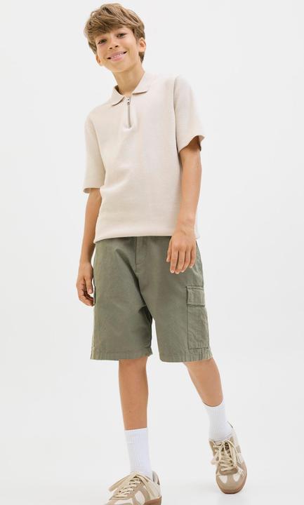 Actual product image Jack & Jones Jpstowen X Fctry Fabric1 L2 Cp Short Jnr (152)