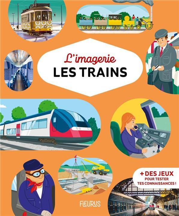 Immagine prodotto Fleurus L'imagerie des trains (Francese, Simon Philippe, 2023)