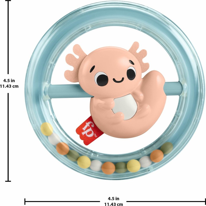 Produktbild Fisher-Price Spielzeugsammlung für Babys mit Tiermotiven, Beißring, Rassel und Klacker für Neugeborene
