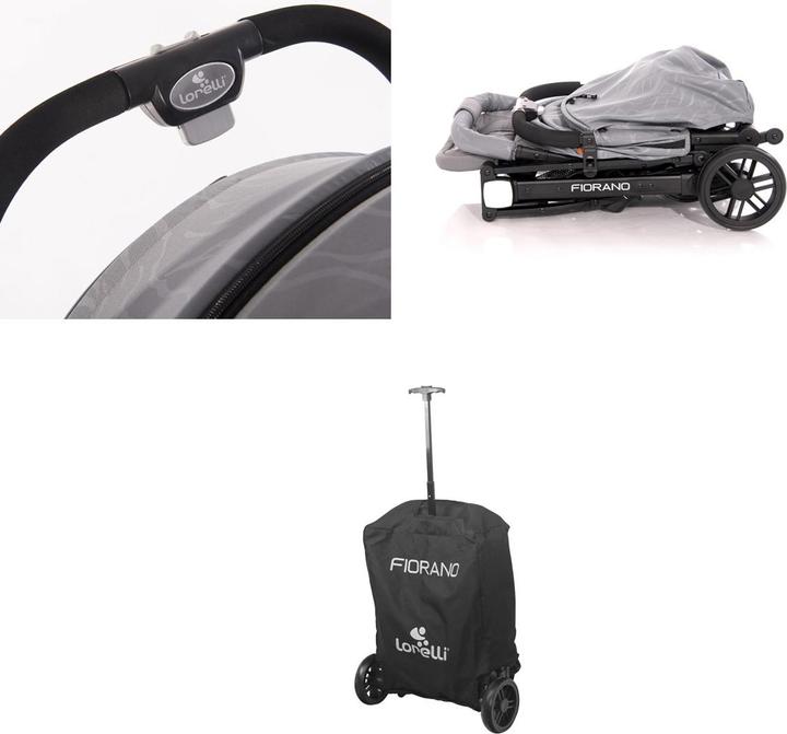 Actual product image Lorelli Fiorano foldable pram (0 Months - 3 years)