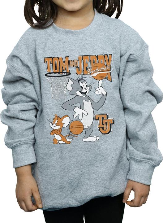 Immagine prodotto Tom & Jerry Spinning Basketball Felpa Ragazze (128)