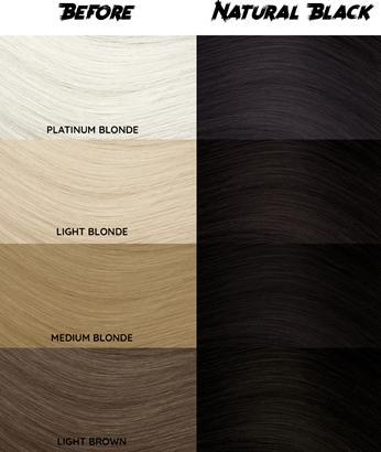 Image du produit Crazy Color Crème colorante pour cheveux numéro 32 Natural Black 100ml (032)