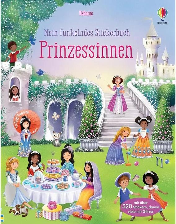 My Sparkling Sticker Book: Princesses