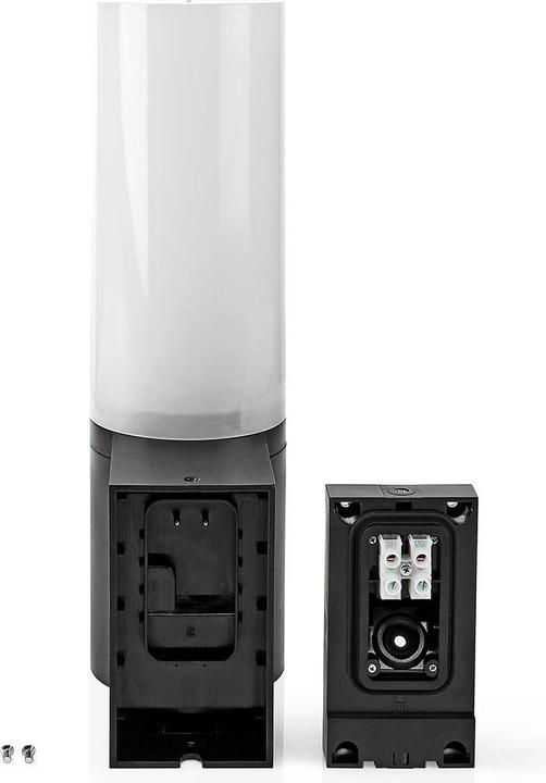 Nedis SmartLife Caméra d'extérieur | Wi-Fi | Lumière ambiante | Full HD 1080p | IP65 | Stockage dans le (1920 x 1080 Pixels)