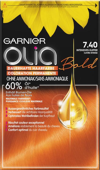 Produktbild Garnier Olia (14793 Intensives Kupfer)