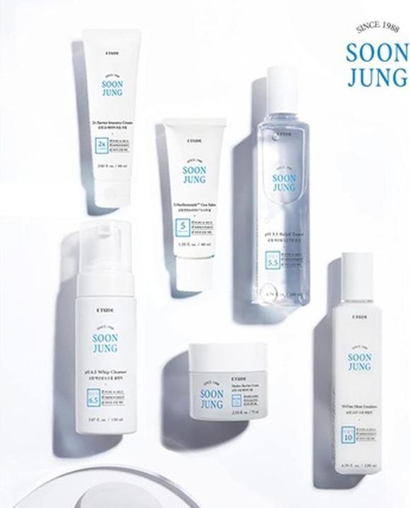 Actual product image Etude House SoonJung Centella 6.5 Whip Cleanser (Cleansing Foam, 150 ml)