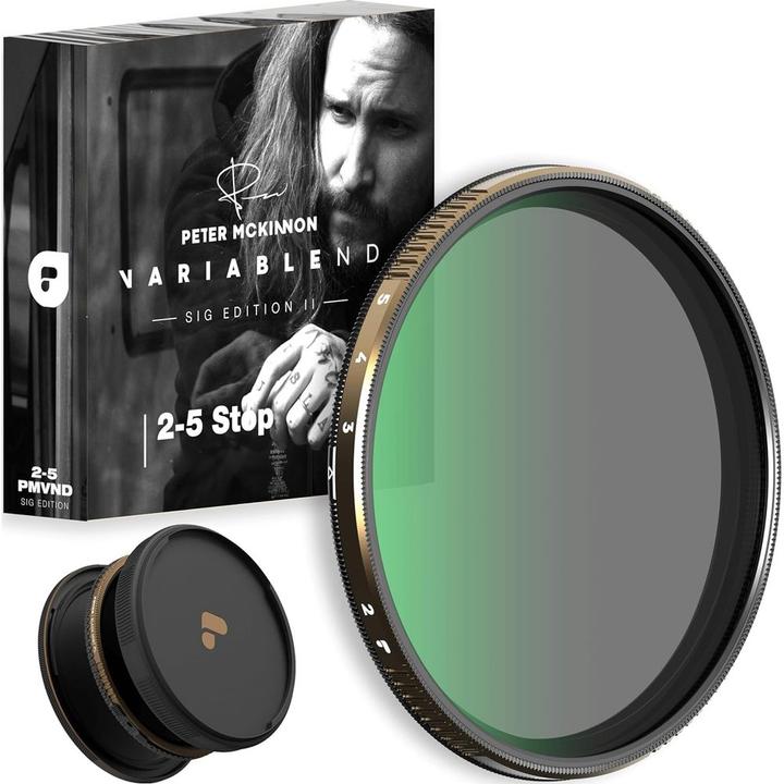 Actual product image PolarPro Lens filter PMVND 6-9 Stop - Edition II - 49 mm (49 mm, Neutral density filter)