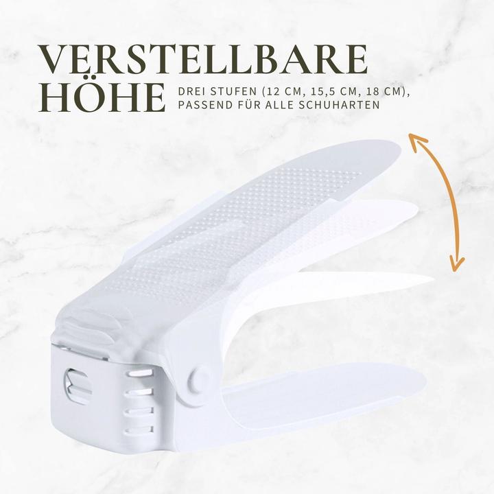 Actual product image Hermex Shoe rack Shoe rack white