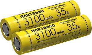 Produktbild Nitecore 18650 IMR Akku 3100mAh/35A 2Stk