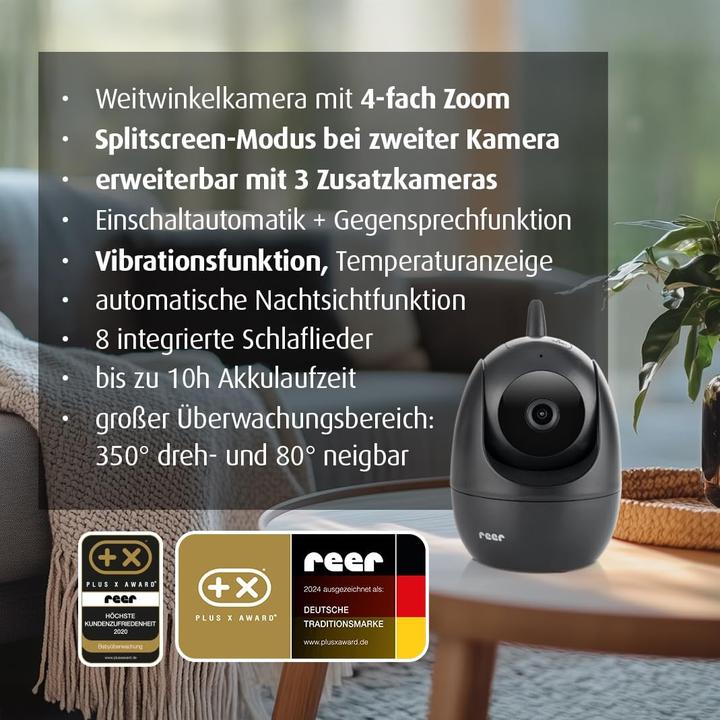 Actual product image Reer BabyCam Pro HD Move (Video & Audio, 300 m)