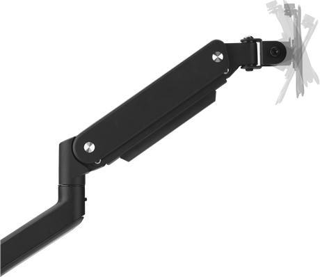 Productafbeelding One for All Monitor Halterung Solid Single Black DM 4110 (Tabel, 35")